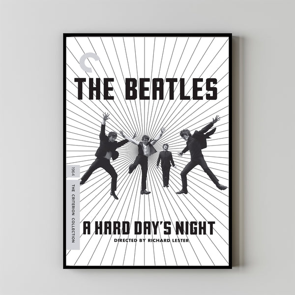 A Hard Day's Night (1964) Movie Poster,  Home Decor, Live Room Wall Art DS22