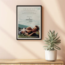 A Hidden Life Movie Poster Print, Canvas Wall Art, Room Decor, Movie Art