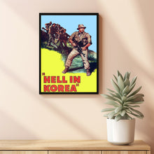 A Hill in Korea (1956) Movie Poster,  Home Decor, Live Room Wall Art