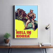 A Hill in Korea (1956) Movie Poster,  Home Decor, Live Room Wall Art