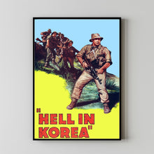 A Hill in Korea (1956) Movie Poster,  Home Decor, Live Room Wall Art