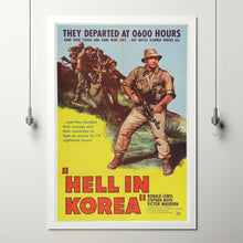 A Hill in Korea (1956) Movie Poster,  Home Decor, Live Room Wall Art DS02