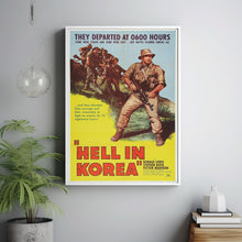 A Hill in Korea (1956) Movie Poster,  Home Decor, Live Room Wall Art DS02