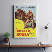A Hill in Korea (1956) Movie Poster,  Home Decor, Live Room Wall Art DS02
