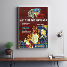 A Kid for Two Farthings (1955) Movie Poster,  Home Decor, Live Room Wall Art