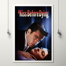 A Kiss Before Dying (1956) Movie Poster,  Home Decor, Live Room Wall Art