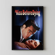 A Kiss Before Dying (1956) Movie Poster,  Home Decor, Live Room Wall Art