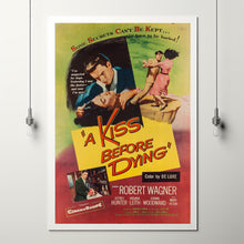 A Kiss Before Dying (1956) Movie Poster,  Home Decor, Live Room Wall Art DS02