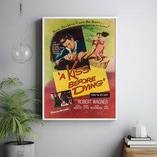 A Kiss Before Dying (1956) Movie Poster,  Home Decor, Live Room Wall Art DS02