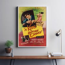 A Kiss Before Dying (1956) Movie Poster,  Home Decor, Live Room Wall Art DS02