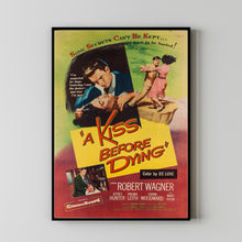 A Kiss Before Dying (1956) Movie Poster,  Home Decor, Live Room Wall Art DS02