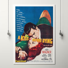 A Kiss Before Dying (1956) Movie Poster,  Home Decor, Live Room Wall Art DS04
