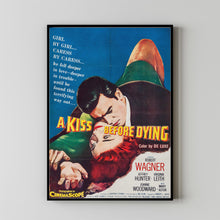 A Kiss Before Dying (1956) Movie Poster,  Home Decor, Live Room Wall Art DS04