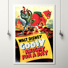 A Knight for a Day (1946) Movie Poster,  Home Decor, Live Room Wall Art