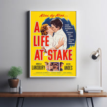 A Life at Stake (1955) Movie Poster,  Home Decor, Live Room Wall Art