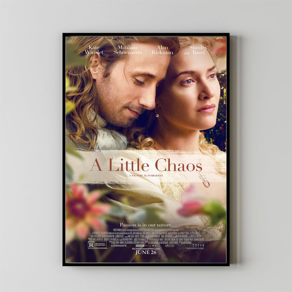 A Little Chaos (2015) Movie Poster,  Home Decor, Live Room Wall Art