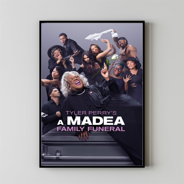 A Madea Family Funeral (2019) Movie Poster,  Home Decor, Live Room Wall Art DS021