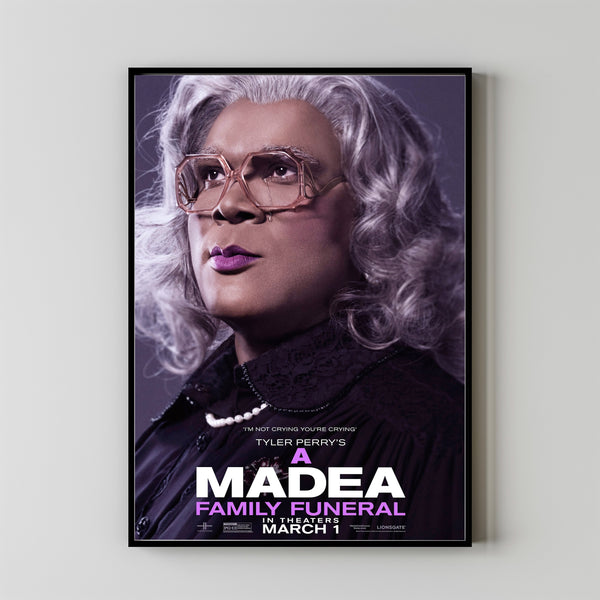 A Madea Family Funeral (2019) Movie Poster,  Home Decor, Live Room Wall Art DS06