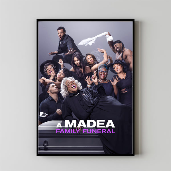 A Madea Family Funeral (2019) Movie Poster,  Home Decor, Live Room Wall Art DS11