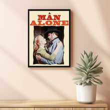 A Man Alone (1955) Movie Poster,  Home Decor, Live Room Wall Art DS02