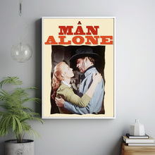 A Man Alone (1955) Movie Poster,  Home Decor, Live Room Wall Art DS02