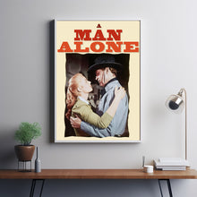 A Man Alone (1955) Movie Poster,  Home Decor, Live Room Wall Art DS02