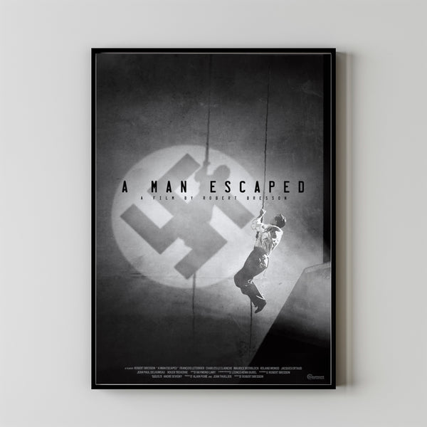 A Man Escaped (1956) Movie Poster,  Home Decor, Live Room Wall Art DS02