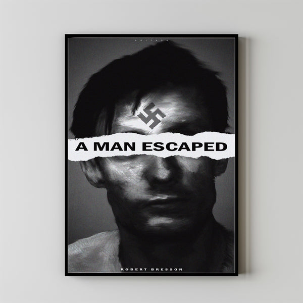 A Man Escaped (1956) Movie Poster,  Home Decor, Live Room Wall Art DS11