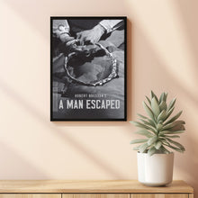A Man Escaped (1956) Movie Poster,  Home Decor, Live Room Wall Art DS14