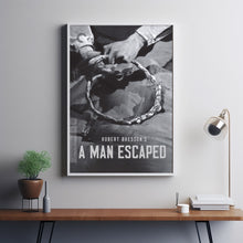 A Man Escaped (1956) Movie Poster,  Home Decor, Live Room Wall Art DS14