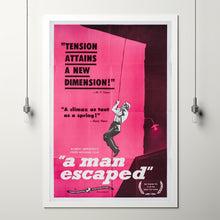 A Man Escaped (1956) Movie Poster,  Home Decor, Live Room Wall Art DS22