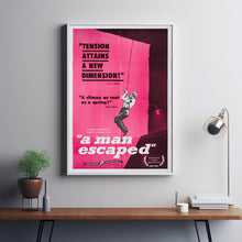 A Man Escaped (1956) Movie Poster,  Home Decor, Live Room Wall Art DS22