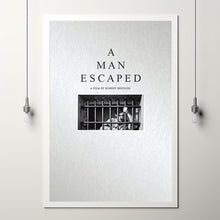 A Man Escaped (1956) Movie Poster,  Home Decor, Live Room Wall Art DS23