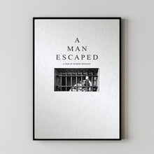 A Man Escaped (1956) Movie Poster,  Home Decor, Live Room Wall Art DS23
