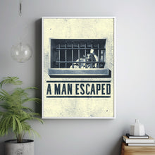 A Man Escaped (1956) Movie Poster,  Home Decor, Live Room Wall Art DS24