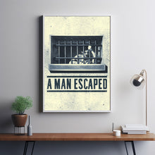 A Man Escaped (1956) Movie Poster,  Home Decor, Live Room Wall Art DS24