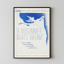 A Midsummer Night's Dream (1935) Movie Poster,  Home Decor, Live Room Wall Art DS03