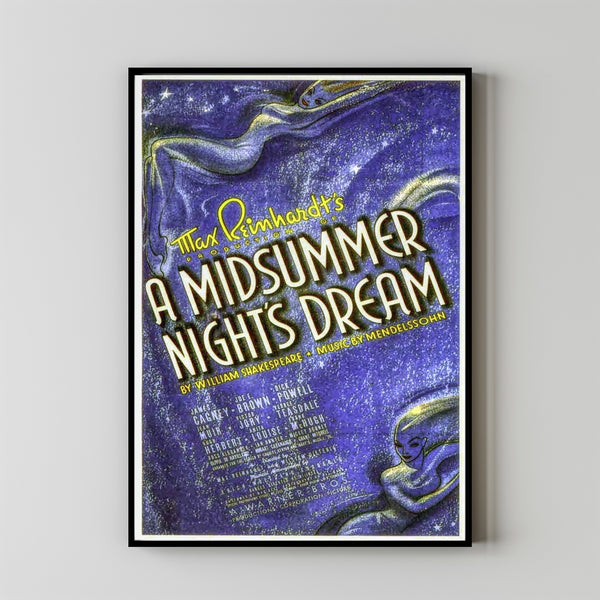 A Midsummer Night's Dream (1935) Movie Poster,  Home Decor, Live Room Wall Art DS04
