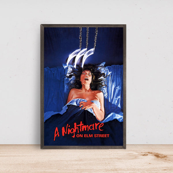 A Nightmare On Elm Street Movie Poster Classic film-Poster Gift- Room Decor Wall Art 1606045739