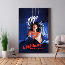 A Nightmare On Elm Street Movie Poster Classic film-Poster Gift- Room Decor Wall Art 1606045739