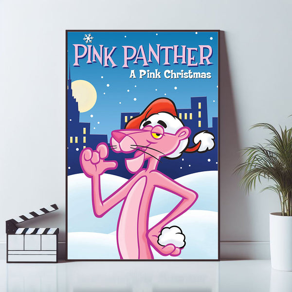 A Pink Christmas Movie Poster, Canvas Material Gift, Home Decor, Live Room Wall Art, High Quality Reproduction, Keepsake 1626298495