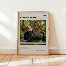 A Quiet Place Poster, Emily Blunt Wall Art, Minimalist Wall Decor, Science Fiction Film Print, Gift for Movie Buffs 1747839137