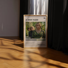 A Quiet Place Poster, Emily Blunt Wall Art, Minimalist Wall Decor, Science Fiction Film Print, Gift for Movie Buffs 1747839137