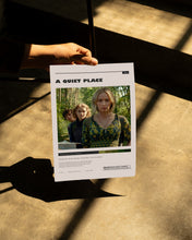 A Quiet Place Poster, Emily Blunt Wall Art, Minimalist Wall Decor, Science Fiction Film Print, Gift for Movie Buffs 1747839137