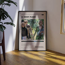 A Quiet Place Poster, Emily Blunt Wall Art, Minimalist Wall Decor, Survival Horror Film Print, Gift for Movie Lovers 1733652278