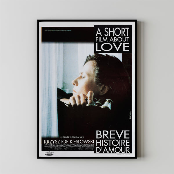 A Short Film About Love Movie Poster Print, Canvas Wall Art, Room Decor