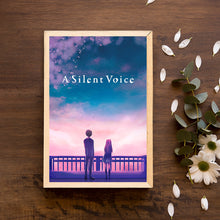 A Silent Voice The Movie, Movie Poster, Wall Art Prints, Art Poster, Canvas Material Gift, Keepsake, Home Decor, Live Room Wall Art 1596396131