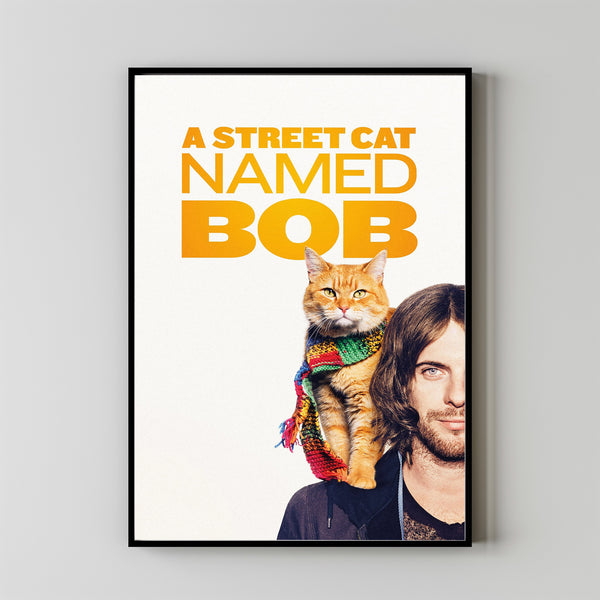 A Street Cat Named Bob Movie Poster,Film Fan Collectibles,Vintage Movie Poster,Home Decor,Wall Art,Poster Gifts