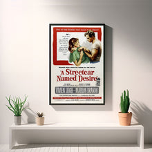 A Streetcar Named Desire Movie Poster, Art Poster, Wall Art Prints, Canvas Material Gift, Keepsake, Home Decor, Live Room Wall Art 1697480906