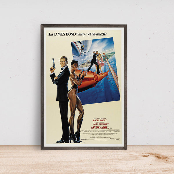 A View to a Kill Movie Poster, Room Decor, Home Decor, Art Poster for Gift 1661617339